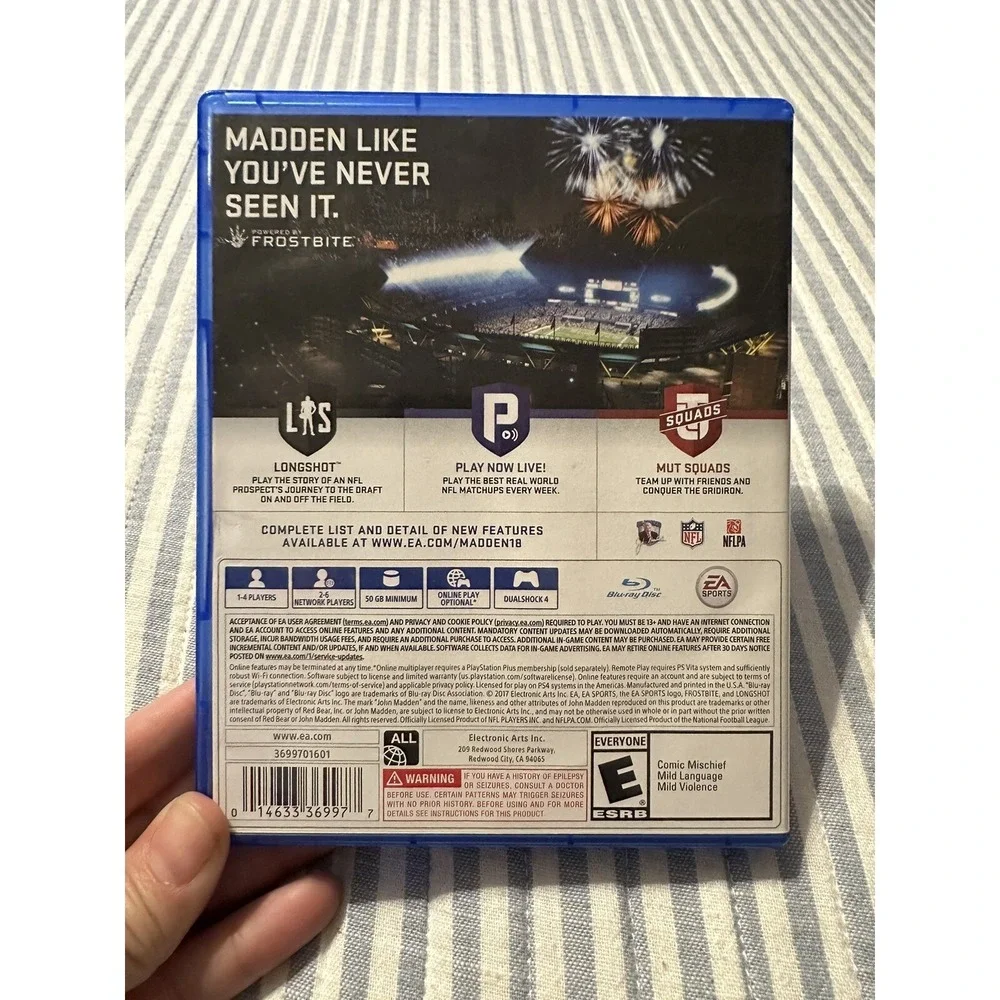 Madden NFL 18 - Sony PlayStation‎ 4